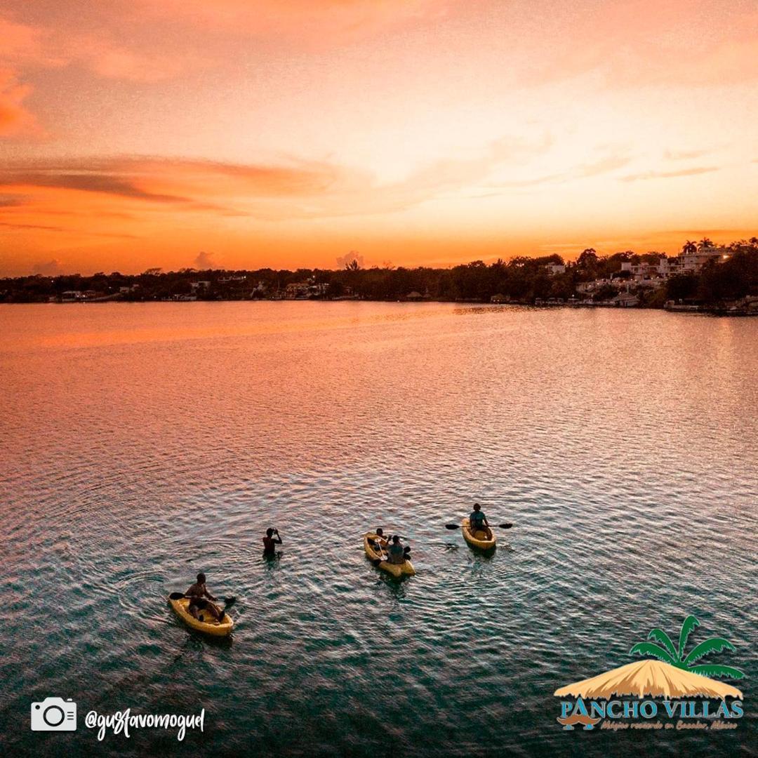 Hotel Pancho Villas Bacalar - Kayyaks Gratis Kültér fotó